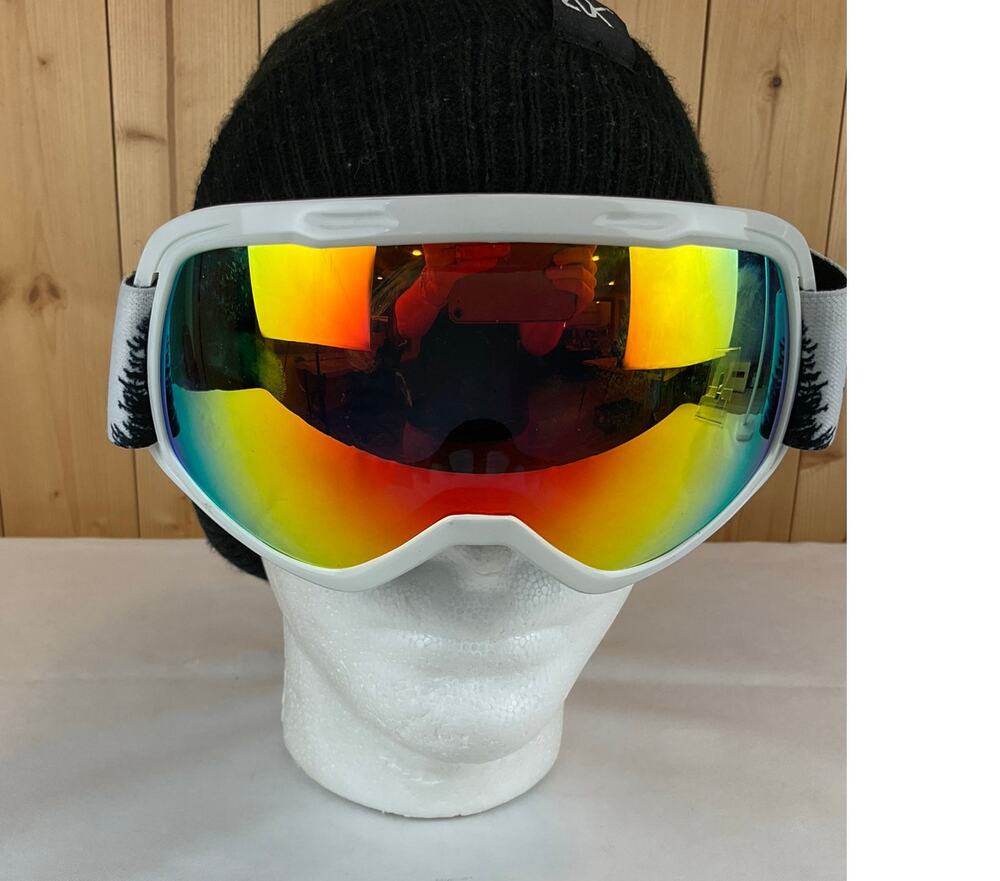 Treviso Snowboarding Googles- White/Black